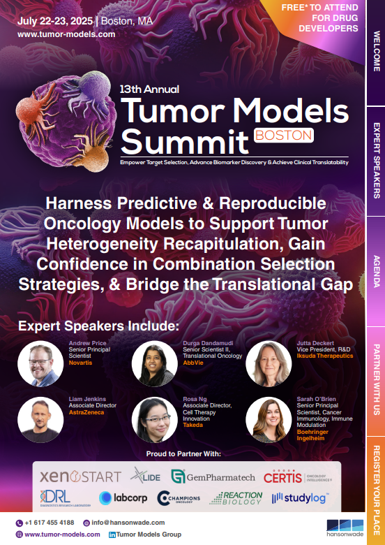 Tumor Models Cover 29-04 Tumor Models Cover 29-04